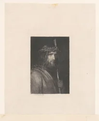 Cristo con corona de espinas (Varón de Dolores)