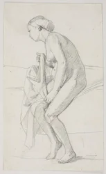 Estudios para la pintura del museo "La hija de Jairo"