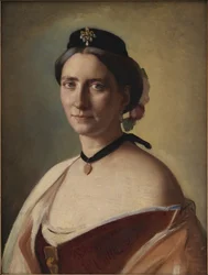 La esposa del artista, Alma Bloch, de soltera Trepka