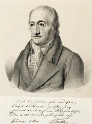 Retrato de Johann Wolfgang von Goethe