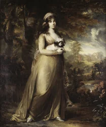 Retrato de la cantante de ópera Teresa Vandoni