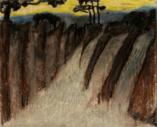 Sin título (paisaje crepuscular)
