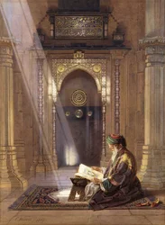 En la mezquita