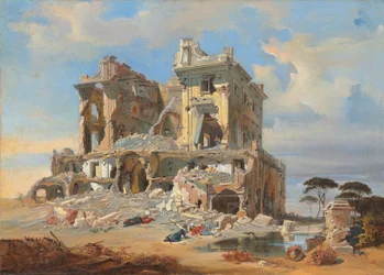 La Batalla del Casino dei Quattro Venti durante el Sitio de Roma