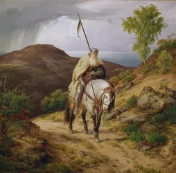 Cruzado regresando a casa, 1835