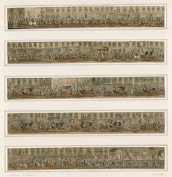 El desfile del alcalde, circa 1824