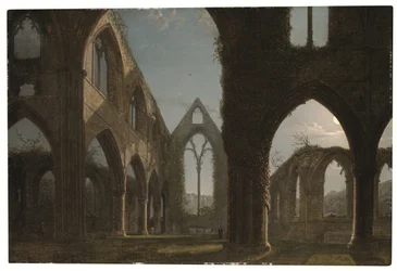 Tintern Abbey (óleo sobre lienzo)