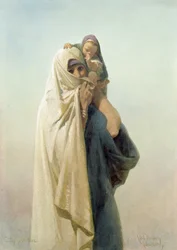 Una madre copta, 1859