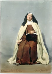Una monja de la Orden de Santa Teresa, 1852
