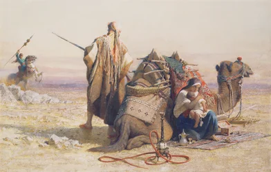 Peligro en el desierto, 1867