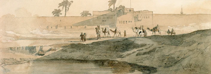 Fuera de Bab il Cadit, El Cairo, 1859