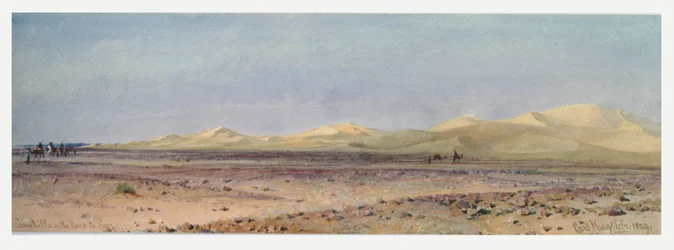 Colinas de Arena en el Camino a Suez, 1859