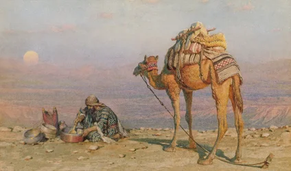 La comida de la tarde, 1881