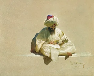 El escritor de cartas, 1891