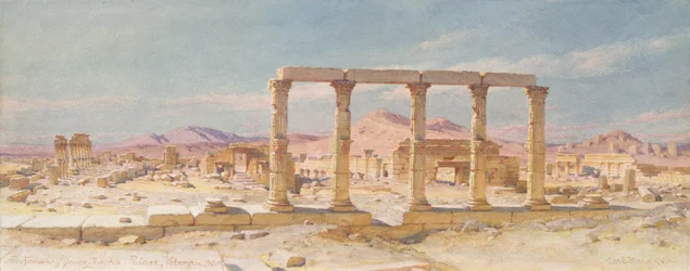 Los Restos del Palacio de Zenobia, Palmira
