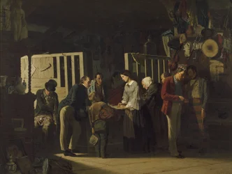 La casa de empeños II, 1859