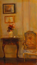 Interior de una Sala de Estar