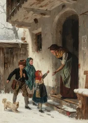 Visita invernal a la abuela