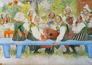 El cumpleaños de Kersti, 1909