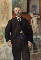 Retrato del arquitecto Jac. Ahrenberg