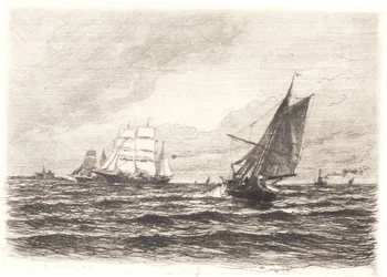 Fuerte brisa en el estrecho