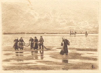 Mujeres desenredando hilo