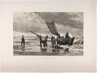 En la playa de Skagen
