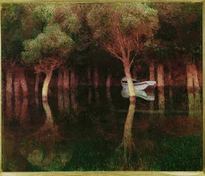 Daemmerung - Crepúsculo ... (pintura sobre lienzo)