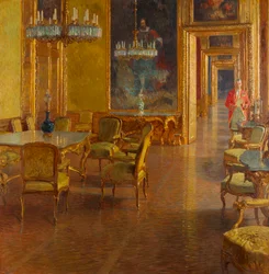 Interior del palacio de invierno del Príncipe Eugenio de Saboya en Himmelpfortgasse