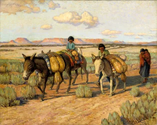 Volver a casa con la cosecha