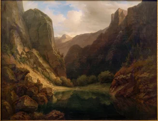 Lago de montaña
