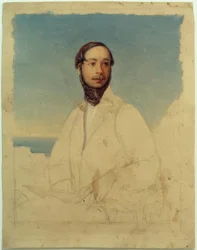 Carl Morgenstern / Autorretrato 1835