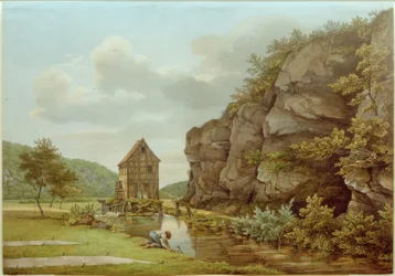 Molino de corte cerca de Eppstein (Valle de Lorsbach)