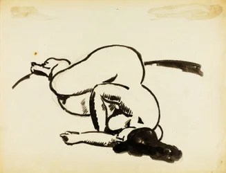 Mujer desnuda tumbada