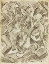 Grupo de desnudos femeninos