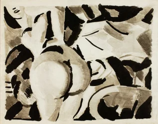 Mujer desnuda, vista posterior
