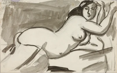 Desnudo femenino reclinado