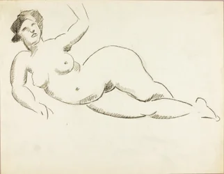 Desnudo femenino reclinado