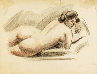 Desnudo femenino reclinado