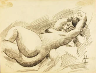 Desnudo femenino reclinado