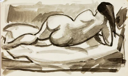Desnudo femenino reclinado