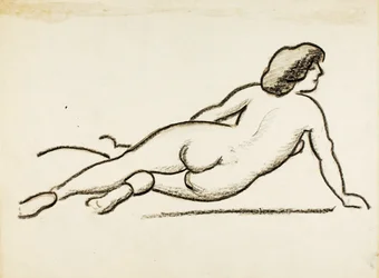 Desnudo femenino reclinado