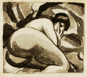 Desnudo femenino reclinado