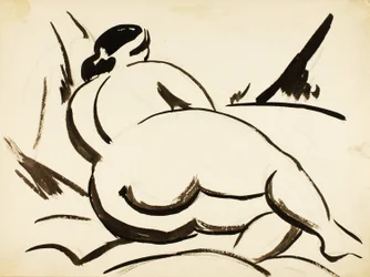 Desnudo femenino reclinado