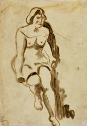 Mujer sentada