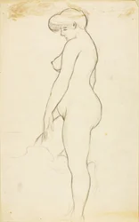 Desnudo femenino de pie