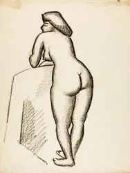 Desnudo femenino de pie