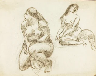 Dos desnudos femeninos