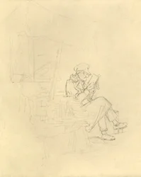 Der Antiquar, mediados-finales del siglo XIX, c1924