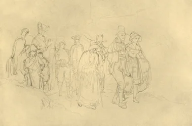 Eingebrachte Zigeuner, mediados-finales del siglo XIX, c. 1924